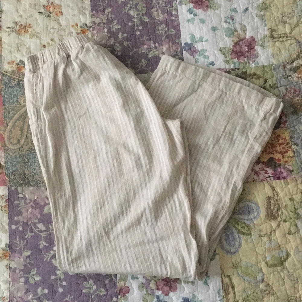 Striped Flowy Pants